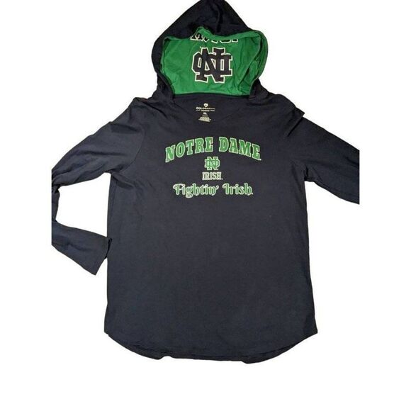 Noter Dame tee shirt hoodie size M by Colosseum - Picture 8 of 13